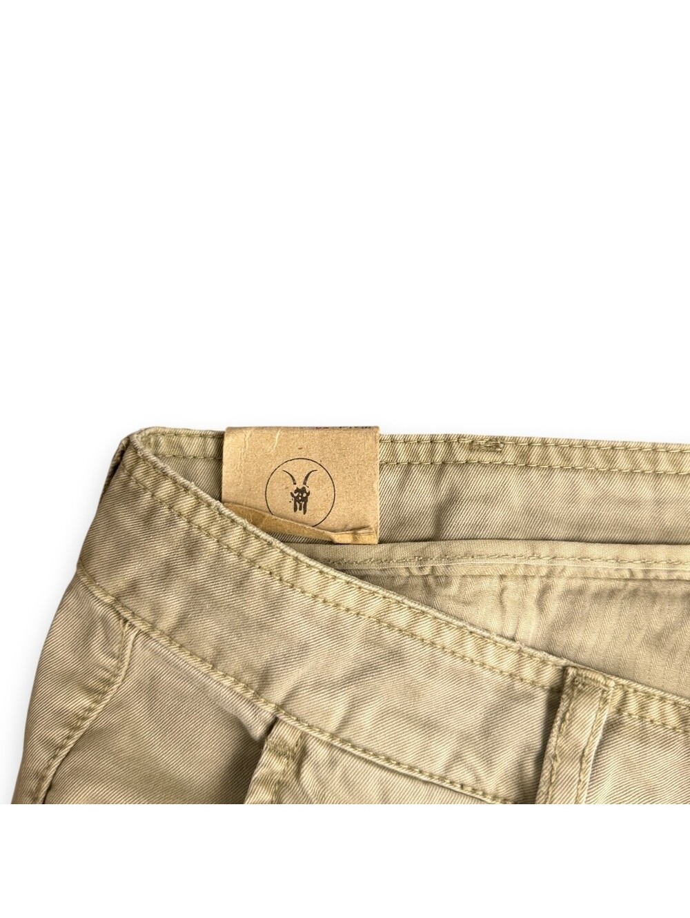 🪽 AllSaints Chinos 32 in Khaki - Picture 3 of 12